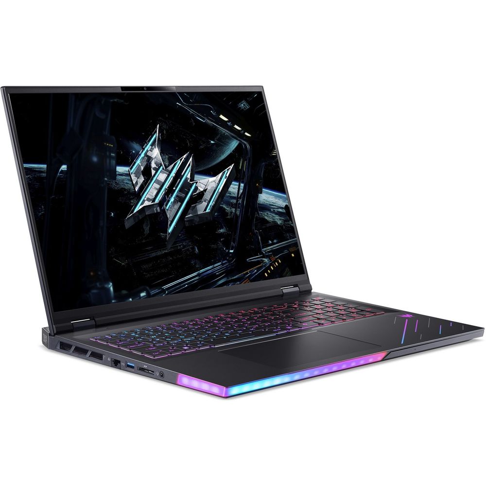 Ноутбук Acer Predator Helios 18 AI PH18-73-90A9 Intel Core Ultra 9 275HX/32Gb (2*16 D5)/SSD1Tb/RTX5090 24Gb (175W)/18"/IPS/WQUXGA/3840x2400/120Hz/NoOS/RJ-45/Black/3.5kg — изображение 5
