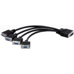 Кабель Matrox Кабель интерфейсный Matrox (CAB-L60-4XAF) Quad analog upgrade cable (Кабель для апгрейда 3-х портовой карты в 4-х портовую)