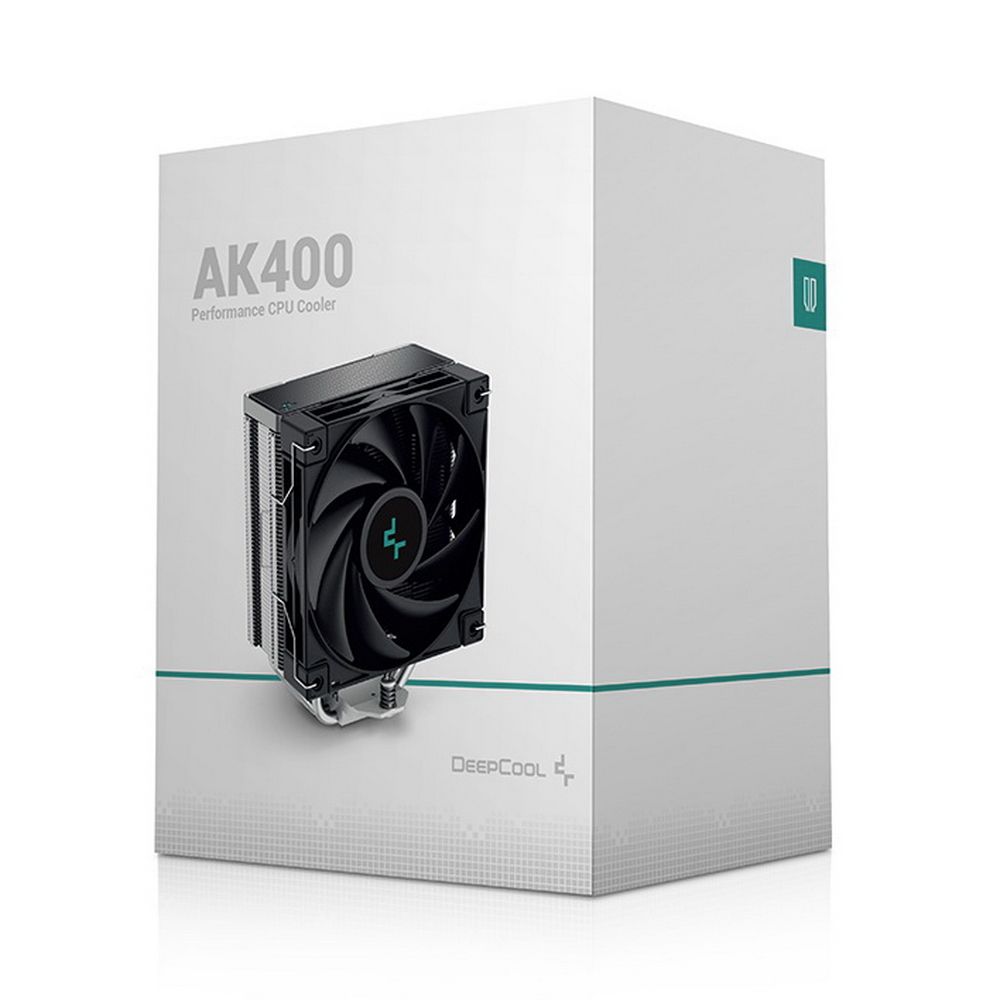 Вентилятор Deepcool AK400 (Height 155mm, 6mm x 4pcs, Fan 120mm, 500;1850RPM ±10%, < 29 dB(A), 4-pin PWM, TDP 220W, Al+Cu, Screw, Socket AMD AM5/AM4, Intel LGA1700/1200/115x) {18} (727446) — изображение 9
