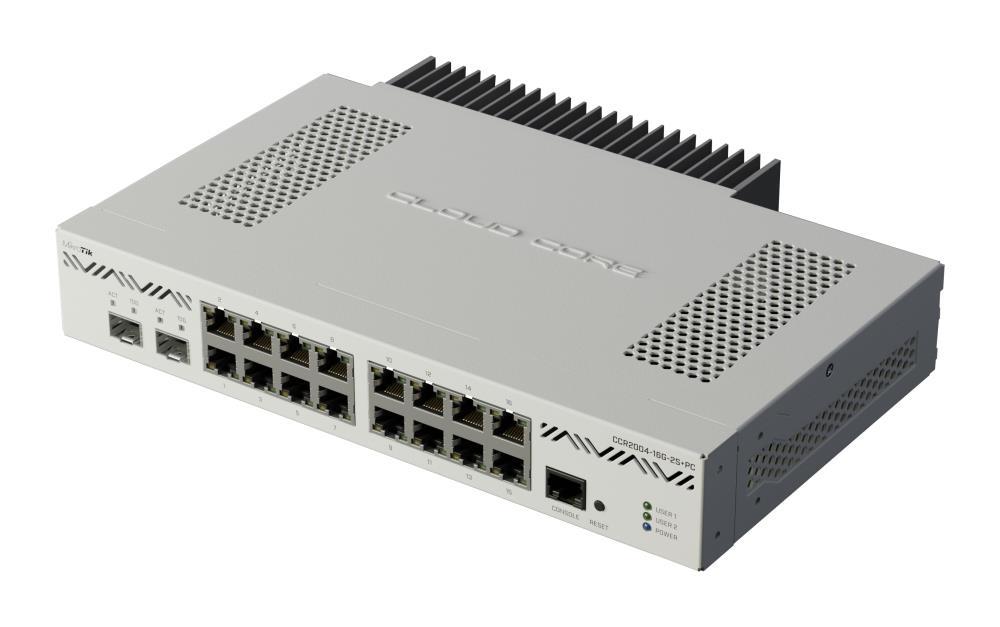 Маршрутизатор 1000M 16PORT CCR2004-16G-2S+PC MIKROTIK — изображение 5