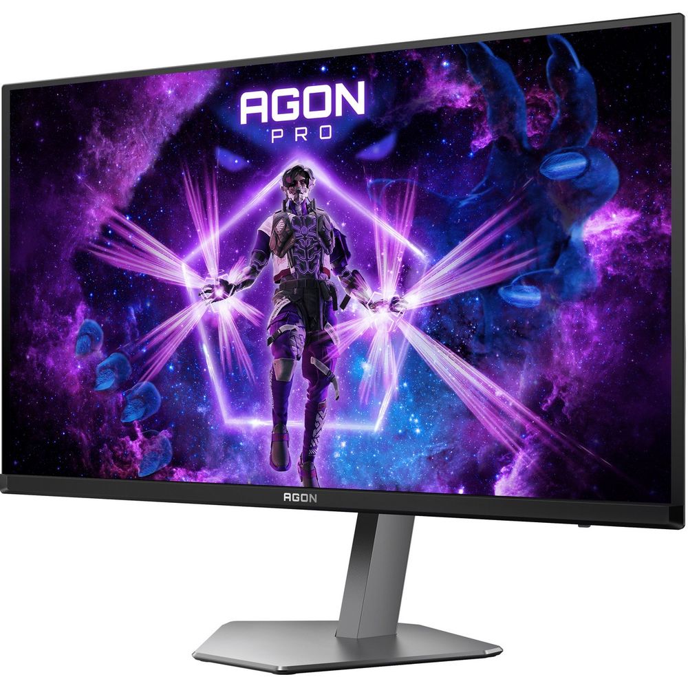 Монитор 26.5" AOC AGON AG276QZD2 QD-OLED, 2560x1440, 240Hz, 0,03ms, 1000сd/m, 1500000:1, HDR10 | 2xHDMI(2.1), 2xDP(1.4), 2xUSB 3.2 | HAS, Pivot, Swivel, ExPSU, Speakers, Vesa 100, Black/Grey — изображение 4