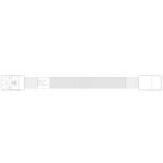 Кабель Amphenol RHS36-7022, HDmSAS SFF8643 -to- HDmSAS SFF8643,  55cm