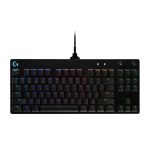 Клавиатура игровая Logitech G PRO TKL Black |920-009393| 89 клавиш (2 дополнительных), без цифрового блока, RGB-подсветка, съемный кабель 1,8м