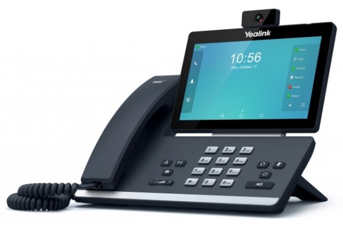 Телефон, Цветной сенсорный экран, SIP-T58W, Android, WiFi, Bluetooth, GigE, без CAM50, без БП, шт