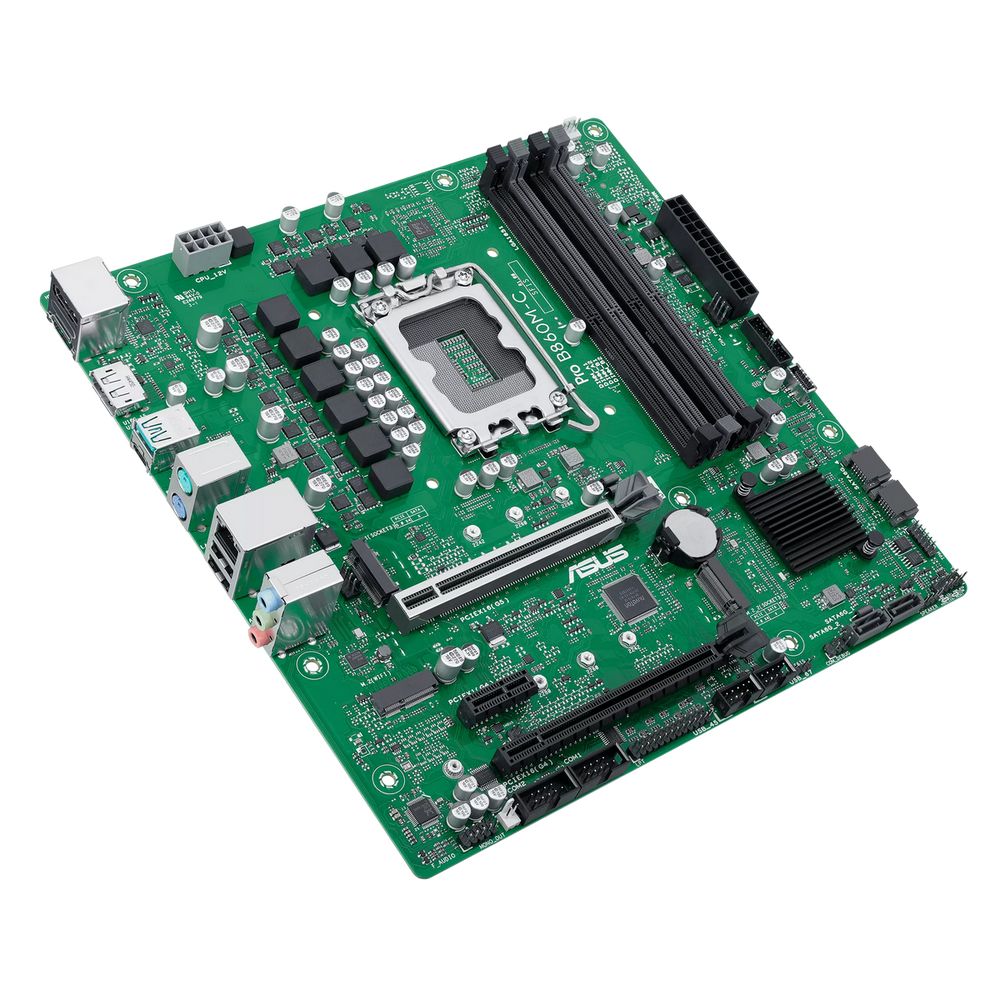 Материнская плата ASUS PRO B860M-C-CSM LGA1851 mATX 4xDDR5 2xPCIEx16 PCIEx1 USB-C 2xDP HDMI 2xM.2 GLAN — изображение 5