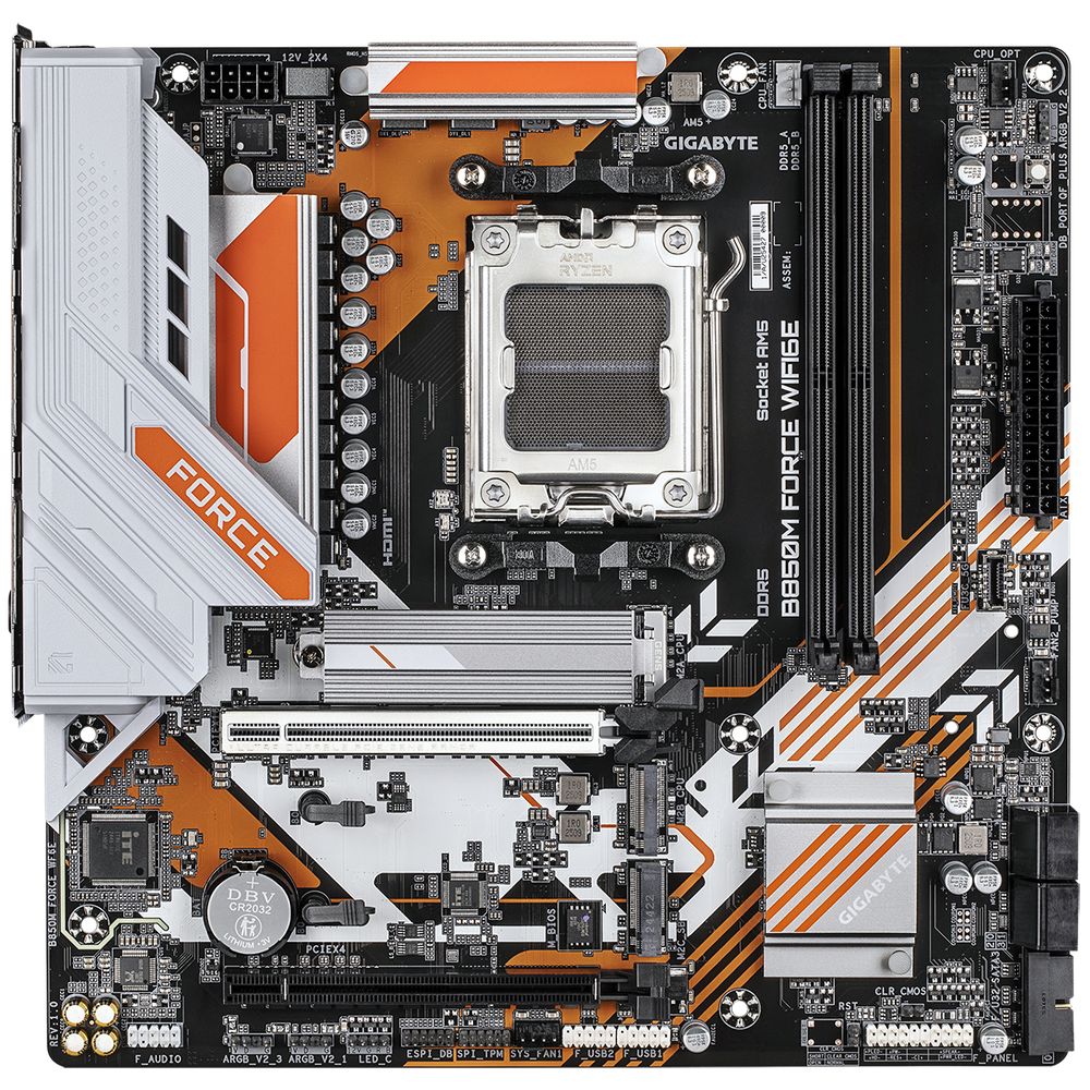Материнская плата Gigabyte B850M FORCE WIFI6E, RTL — изображение 3