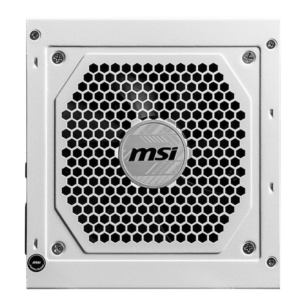 Блок питания MSI MAG A850GL PCIE5 WHITE , 850W, 80+ Gold, полностью модульный, ATX 3.1, PCIE5.1, RTL — изображение 4