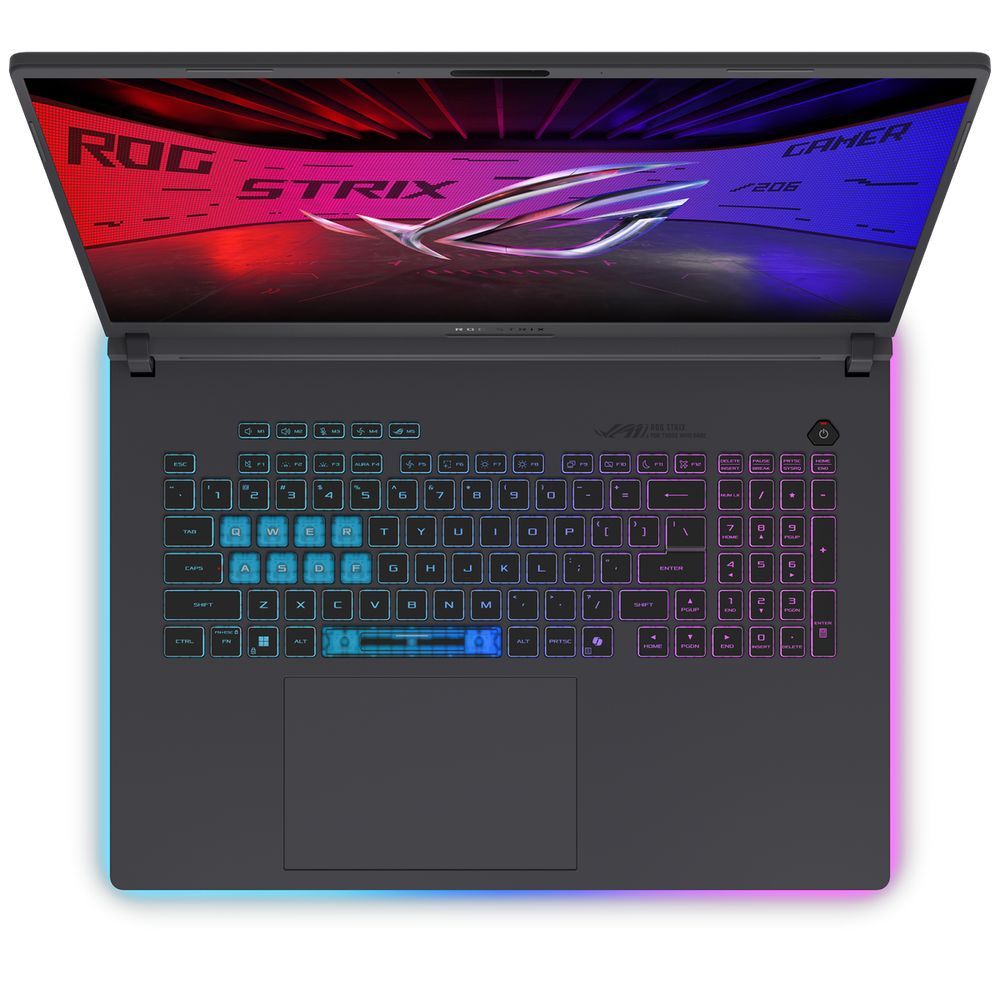 Ноутбук ASUS ROG Strix G18 G815JPR-TT122 Intel Core i9-14900HX/32Gb (2*16 D5)/SSD512Gb/RTX5070 8Gb (115W)/18"/IPS/WQXGA/2560x1600/300Hz/NoOS/RJ-45/Eclipse Gray/3.20kg — изображение 4