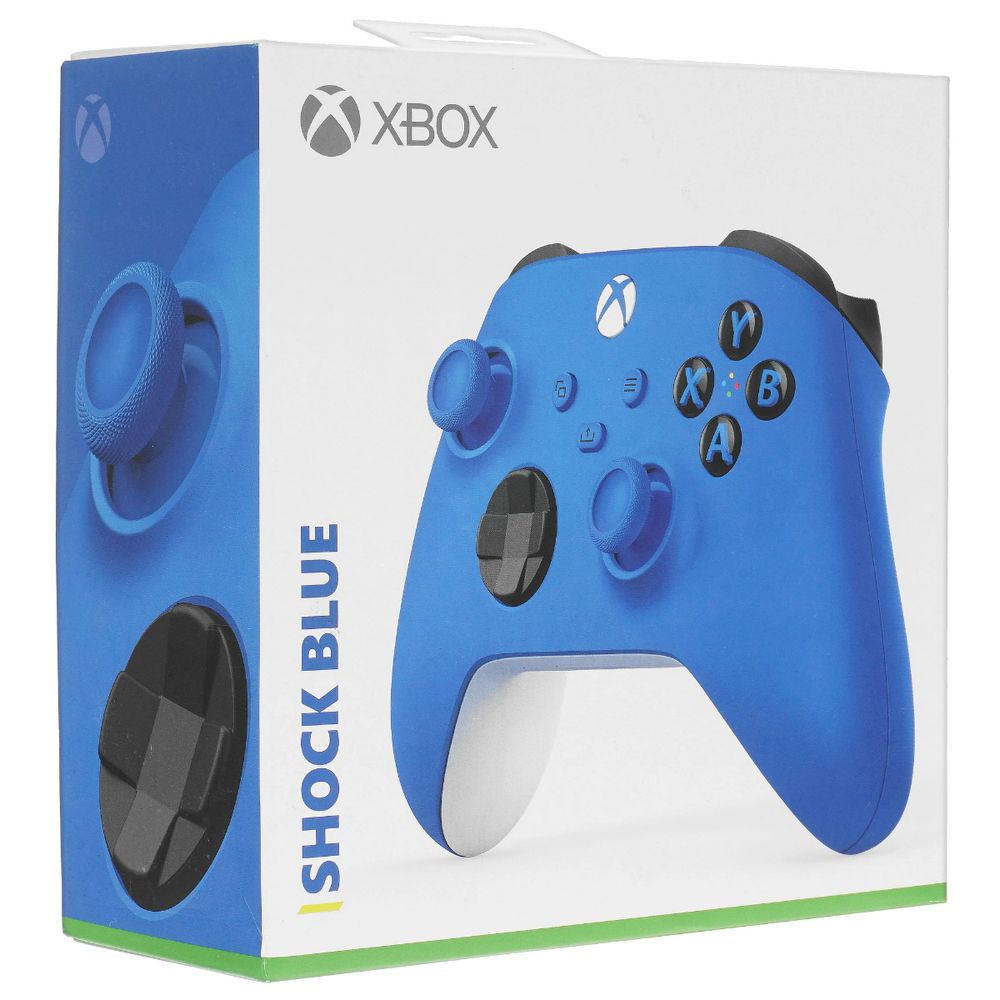 Геймпад Xbox Series X|S Wireless controller 1914 XBOX Series X, XBOX Series S, XBOX One, Windows 10/11, Android и iOS/Bluetooth (Xbox Wireless)/USB Type-C/force feedback/Shock Blue — изображение 6