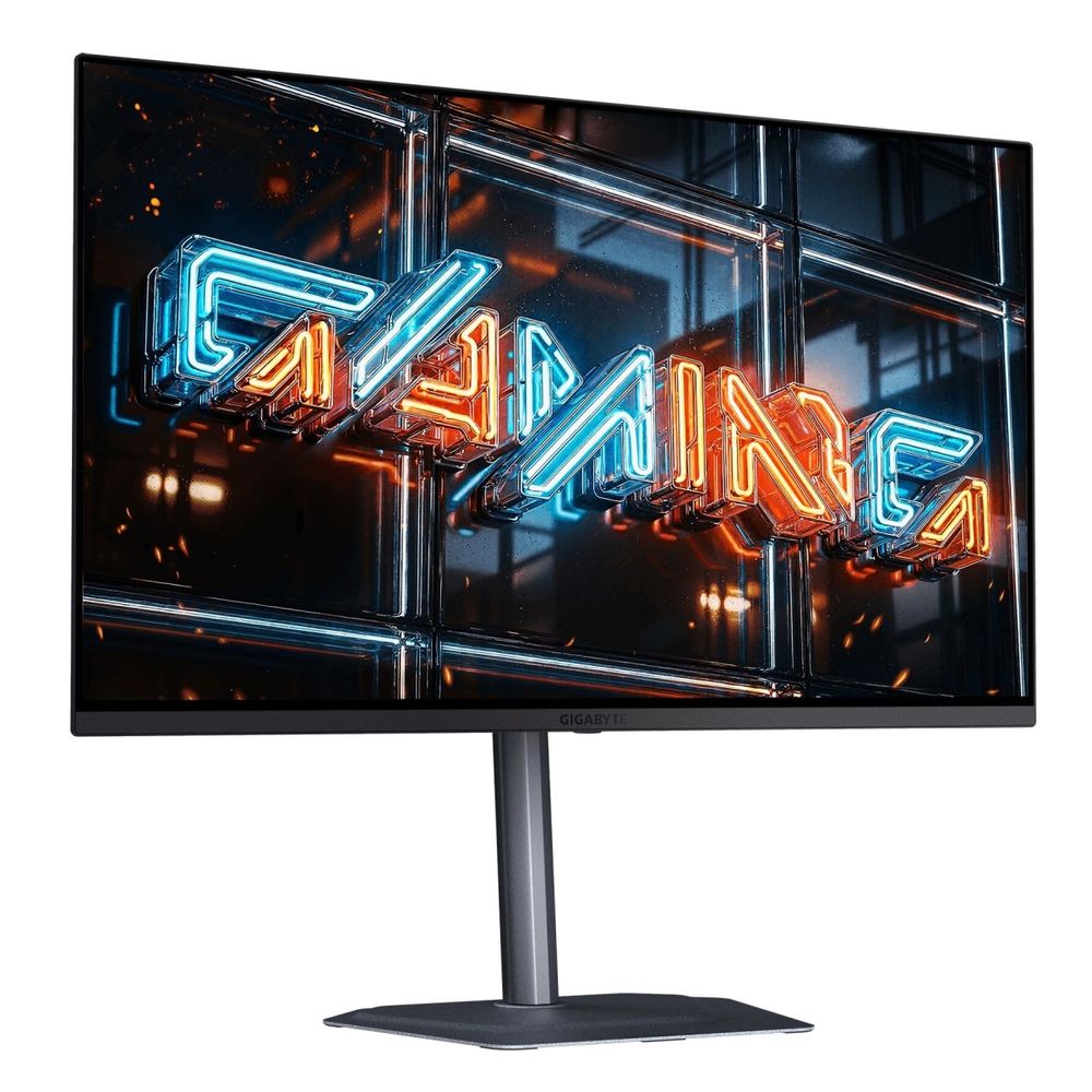 Монитор 31.5" Gigabyte MO32U24 EK Black (31,5 "QD-OLED, 10bits 3840 x 2160, 240Hz, 2xHDMI 2.1, DP 1.4, 3xUSB 3.2, USB Type-C (18Вт), 0,03 ms,178°/178°, 300 нит (типичная), 1000 нит (пиковая), 1,5 М:1, Pivot) — изображение 2