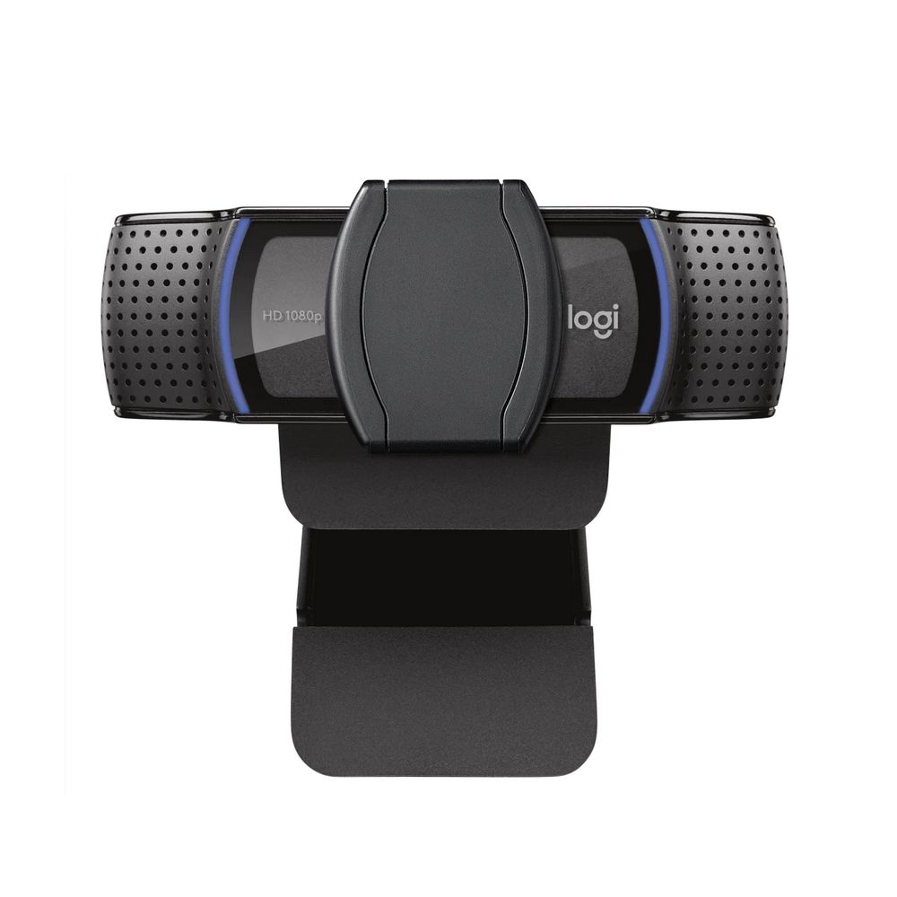 Веб-камера Logitech C920e черная, 3Mp, FHD 1080p@30fps, автофокус, угол обзора 78°, складная подставка, USB2.0, кабель 1.5м — изображение 3