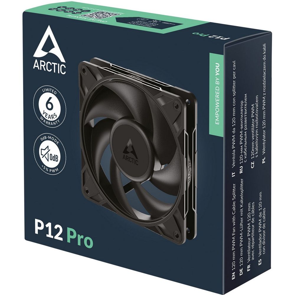 Вентилятор корпусной ARCTIC P12 Pro - retail (ACFAN00305A) — изображение 7