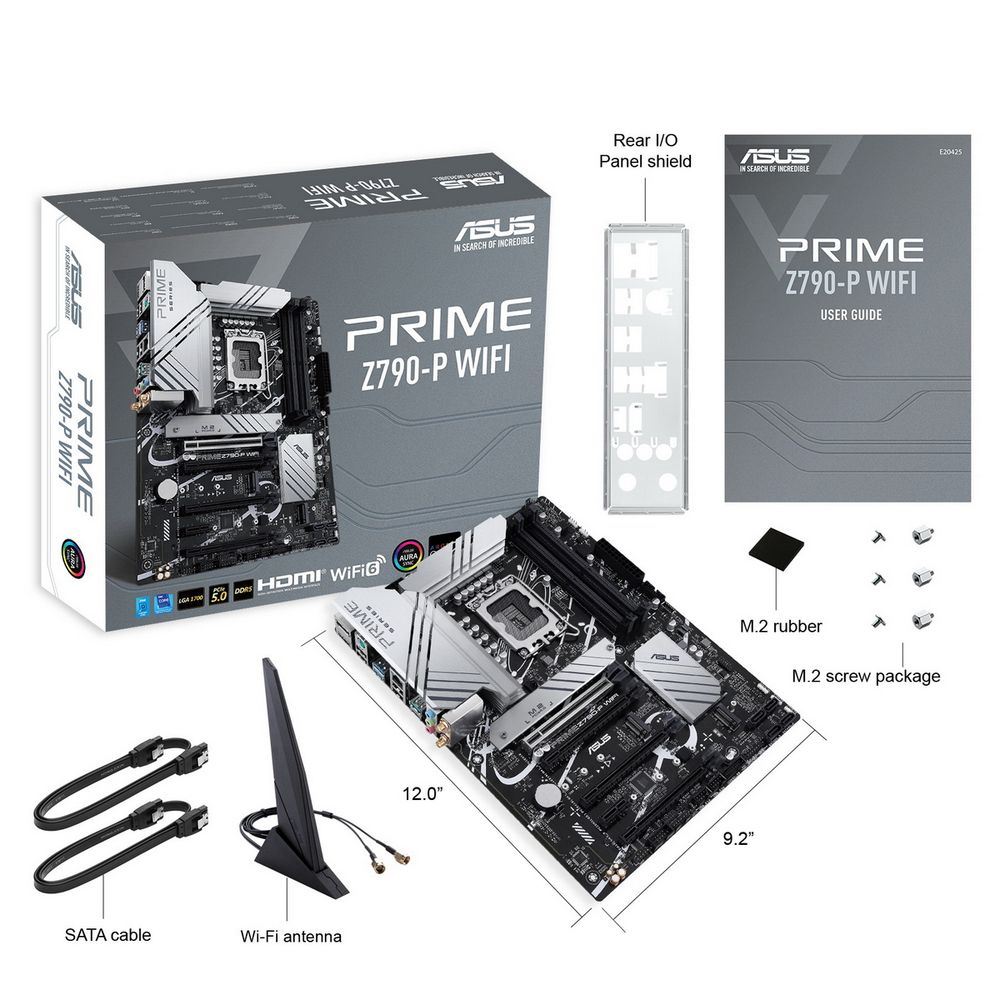 Материнская плата ASUS PRIME Z790-P WIFI LGA1700 ATX 4xDDR5 4xPCIEx16 PCIEx1 3xM.2 USB-C DP HDMI 2.5GLAN Wi-Fi 6 — изображение 9