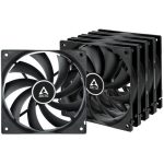 Вентилятор корпусной ARCTIC Cooling F12 Value pack Black (5pc)  (ACFAN00248A) (703291) {12}