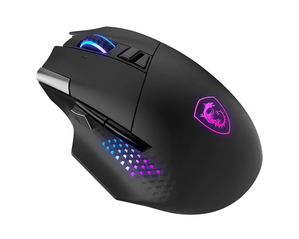 Мышь беспроводная VERSA PRO W черная MSI — изображение 4