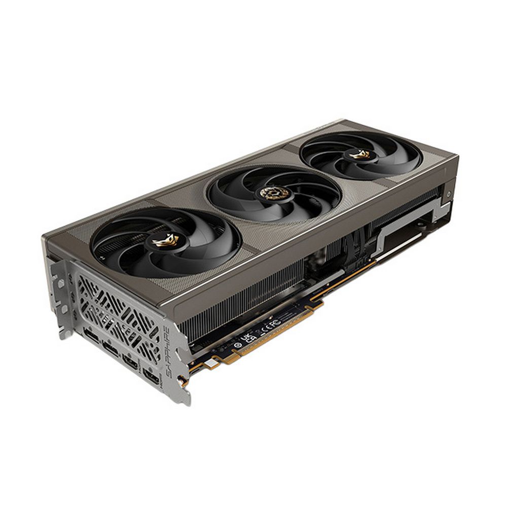 Видеокарта Sapphire RX9070XT NITRO+ OC CRIMSON DESERT EDITION 16GB GDDR6 256bit 2xDP 2xHDMI 3FAN RTL — изображение 3