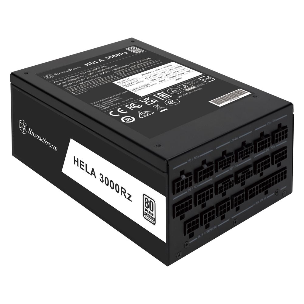 Блок питания ПК Silverstone Bad Pack HELA 3000Rz 3000W, PCIe5, ATX3.1 bp — изображение 3