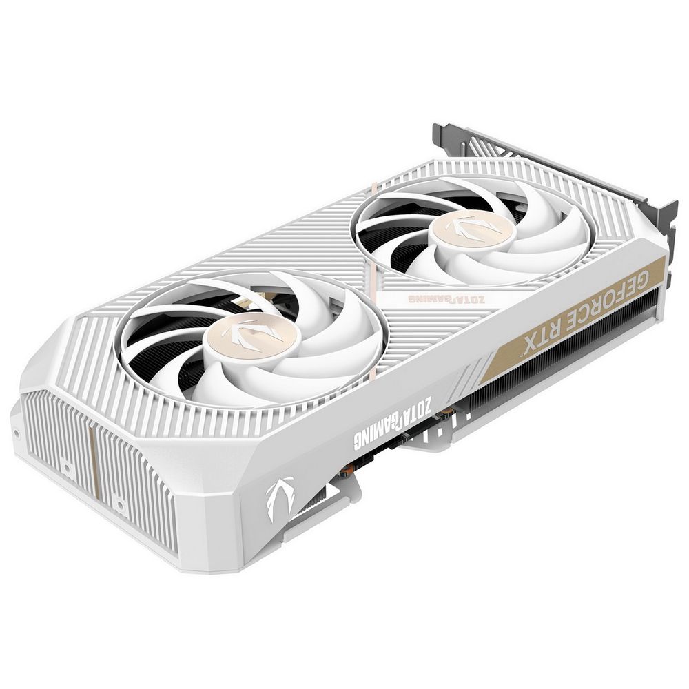 Видеокарта Zotac RTX5070 TWIN EDGE OC WHITE ED 12GB GDDR7 192bit 3xDP HDMI 2FAN PREMIUM PACK — изображение 4