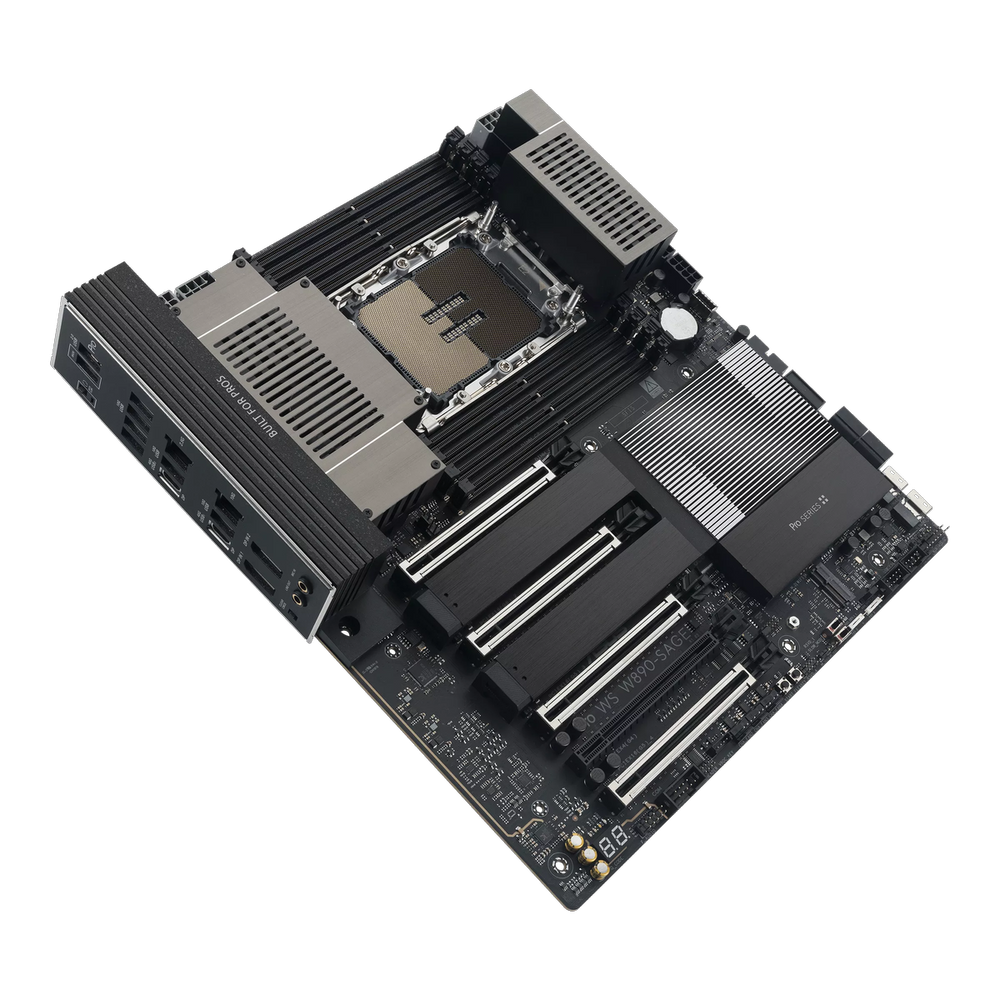 Материнская плата ASUS PRO WS W890-SAGE LGA4710 EEB 8xDDR5 7xPCIEx16 — изображение 5