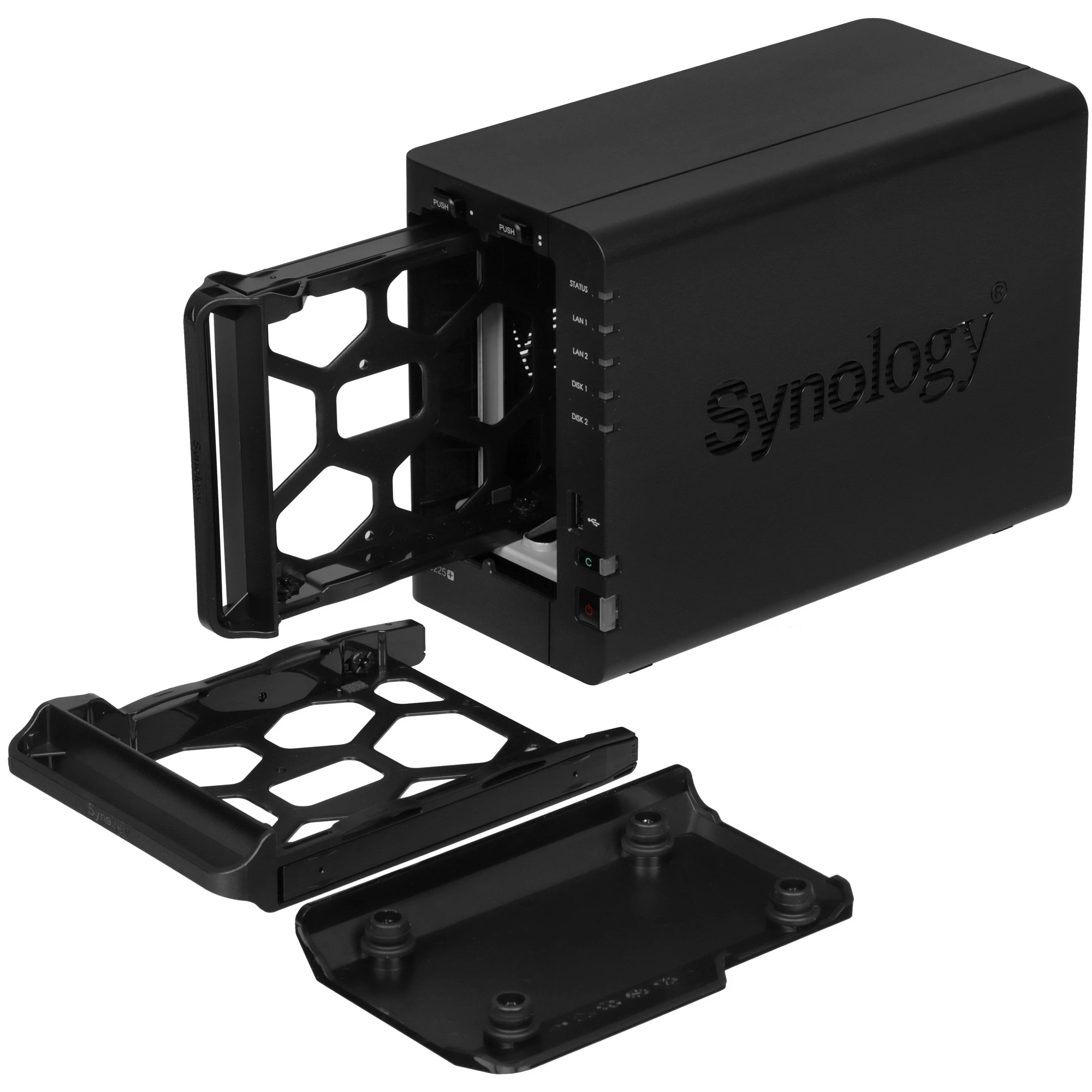 СХД настольное исполнение 2BAY NO HDD DS225+ SYNOLOGY — изображение 6