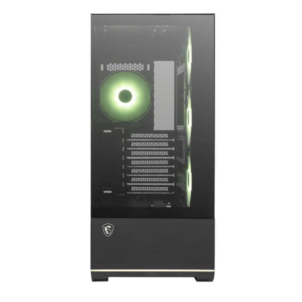 Корпус для ПК MSI MAG PANO 110R PZ , Global, 2xUSB 3.2 Gen 1, 1xUSB 3.2 Gen2 Type-C, 3x120mmARGB Reverse Blade Fan, 1 — изображение 3