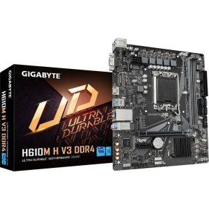 Материнская плата Gigabyte H610M H V3 DDR4, RTL