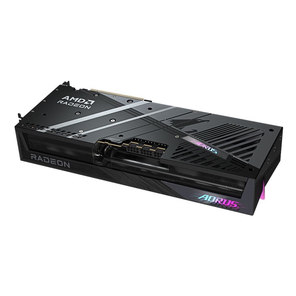 Видеокарта Gigabyte RX9070XT AORUS E 16GB GDDR6 256bit 2xDP 2xHDMI 3FAN RTL — изображение 8
