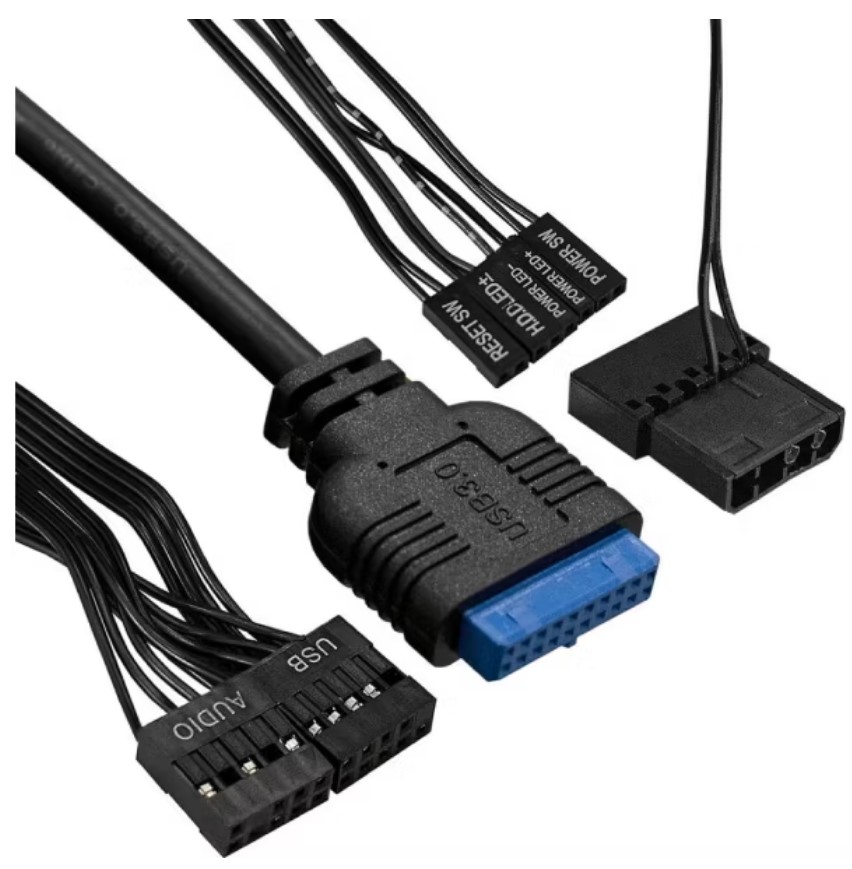 Корпус MINITOWER mATX W/PSU USB+USB3.0 черный 120mm Fan с RGB подсветкой mEVO-7807 EX292981RUS EXEGATE — изображение 4