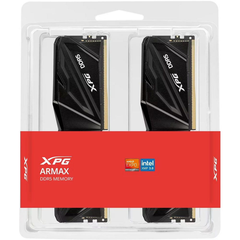 Модуль памяти 32GB DDR5 6400 DIMM XPG Armax kit 16*2, 1.4V, CL32-39-39,On-die ECC — изображение 3