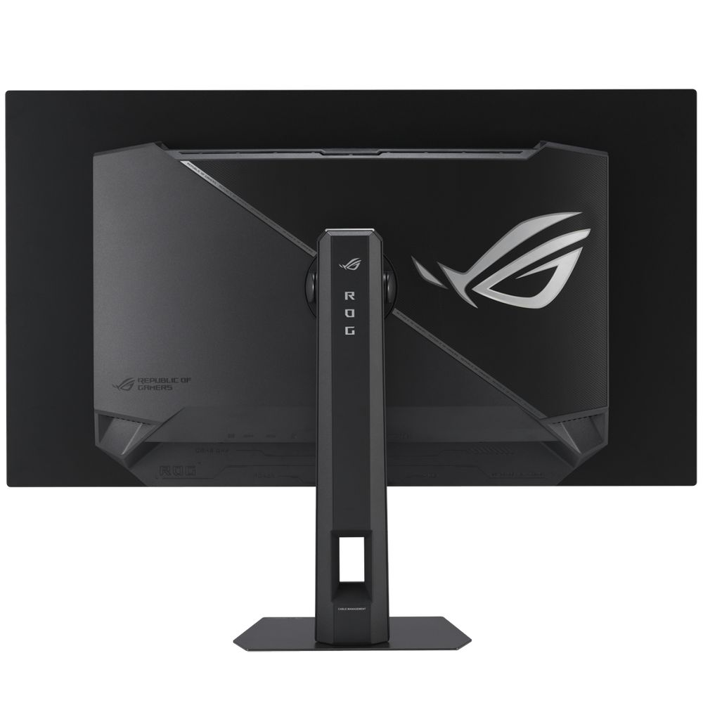 Монитор 31.5" ASUS XG32UCDS QD-OLED, 3840x2160, 165Hz, 0,03ms, 1000сd/m, 1500000:1, HDR10 | 2xHDMI(2.1), DP(1.4), Type-C(PD-15W) | HAS, Swivel, ExPSU, Vesa 100, Black — изображение 5