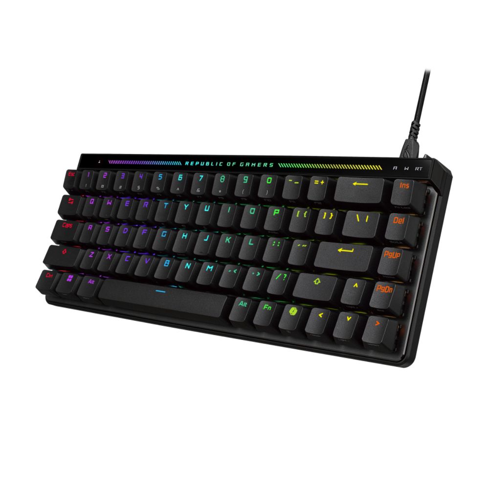 Клавиатура ASUS M605 ROG FALCHION ACE HFX ROG HFX PBT 65% USB — изображение 3