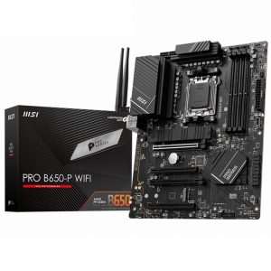 Материнская плата MSI PRO B650-P WIFI MS-7D78PRO B650-P WIFI601-7D78-010,11801 -7D78-001STD PRO B650-P WIFI,B650,AM5,4DDR5,4PCI -Ex16,2M.2,6SATA3,1USB 20G,4USB 10G,6USB 5G,4USB2,HD A