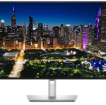 Монитор Dell 31,5" U3225QE, 16:9, IPS, UHD, 5ms, 450cd, 120Hz, HDMI, DP, DP out, USB, USB-C, Thunderbolt 4, LAN, HAS