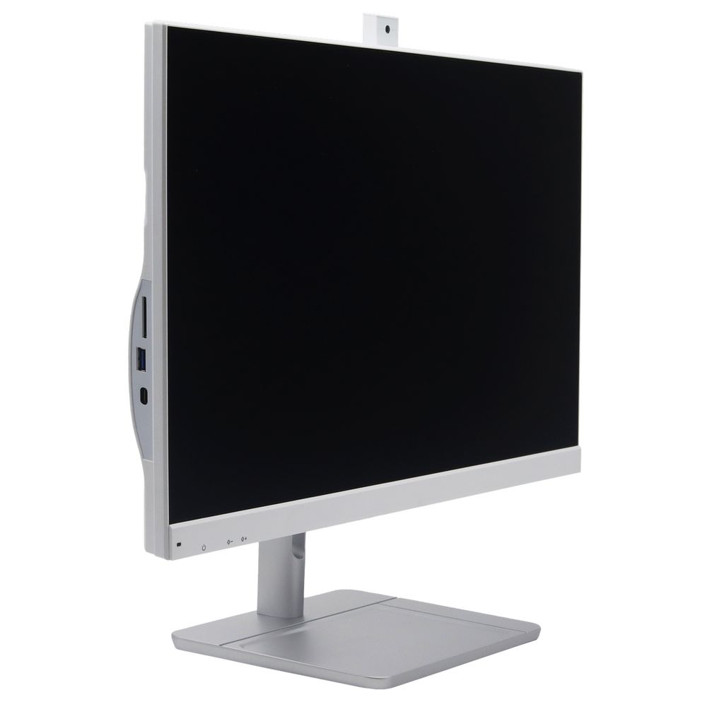 Платформа моноблока Prittec X24-Prittec H610 MB/WiFi+Bt/5M Camera/HDMI+DP/USB 3+Type C+SD/Regular stand/White/120W — изображение 3