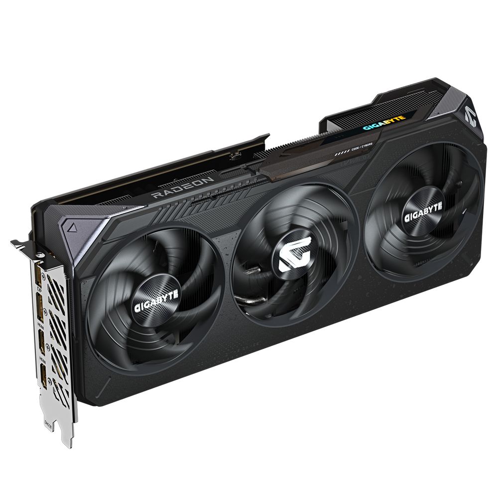 Видеокарта Gigabyte RX9070GRE GAMING OC 12GB GDDR6 192bit 2xDP 2xHDMI 3FAN RTL — изображение 4