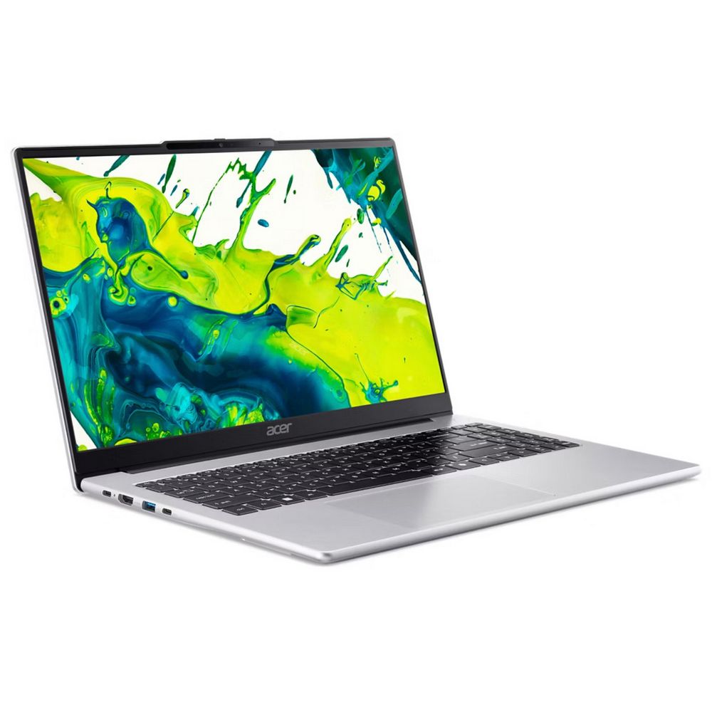 Ноутбук Acer Aspire Lite 15 AL15-53P-56PA Intel Core 5 120U/16Gb (soldered D4)/SSD512Gb/UMA/15.6"/IPS/FHD/1920x1080/60Hz/NoOS/Silver/1.7kg — изображение 3