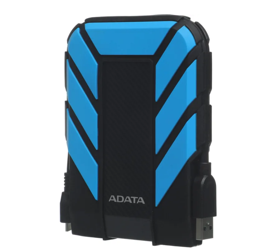 Внешний жесткий диск ADATA 1Тб USB 3.1 Цвет синий AHD710P-1TU31-CBL — изображение 4