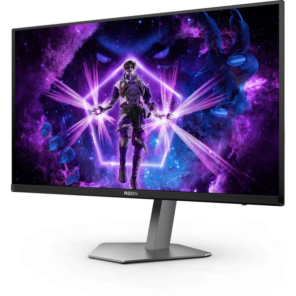 Монитор 26.5" AOC AGON AG276QSD QD-OLED, 2560x1440, 360Hz, 0,03ms, 1000сd/m, 1500000:1, HDR10 | 2xHDMI(2.1), 2xDP(1.4), USB 3.2 | HAS, Pivot, Swivel, ExPSU, Vesa 100, Black/Grey — изображение 2