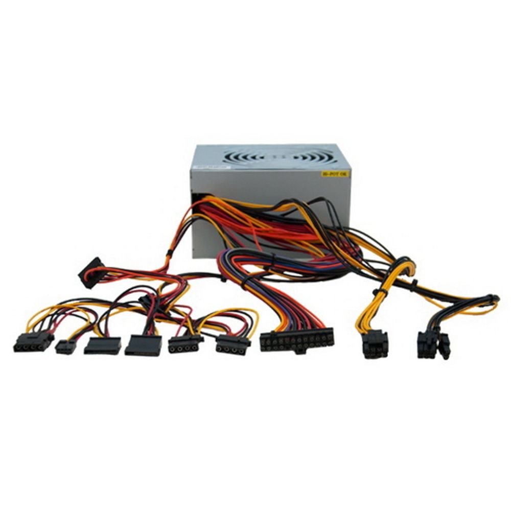 Блок питания ACD GPT500S (GPT-500S) 500W, 82% (max 85%), 120mm FAN, PCIE 6+2PIN*1, OEM {10} — изображение 3