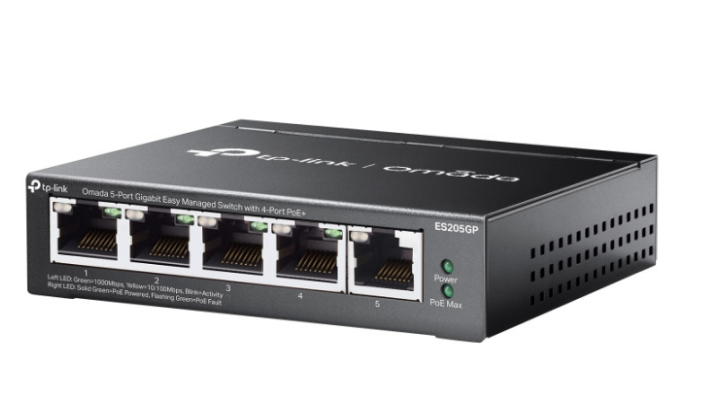 Гигабитный 5-портовый коммутатор ES205GP TP-LINK — изображение 3