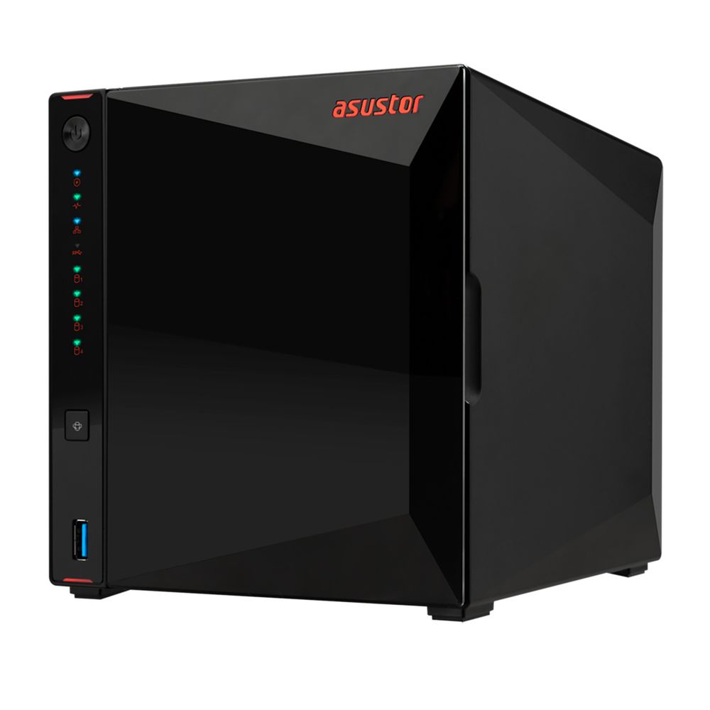 Платформа СХД ASUSTOR AS5404T 4 Bay (Max.16) 4xM.2 2x2.5GLAN 4GB (Max.16GB) DDR4 3xUSB HDMI — изображение 4