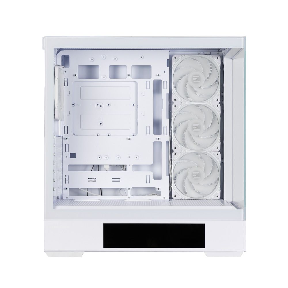 Корпус для ПК Zalman P40 DS White ATX Mid Tower PC Case, 120mm ARGB Fanx4 — изображение 5