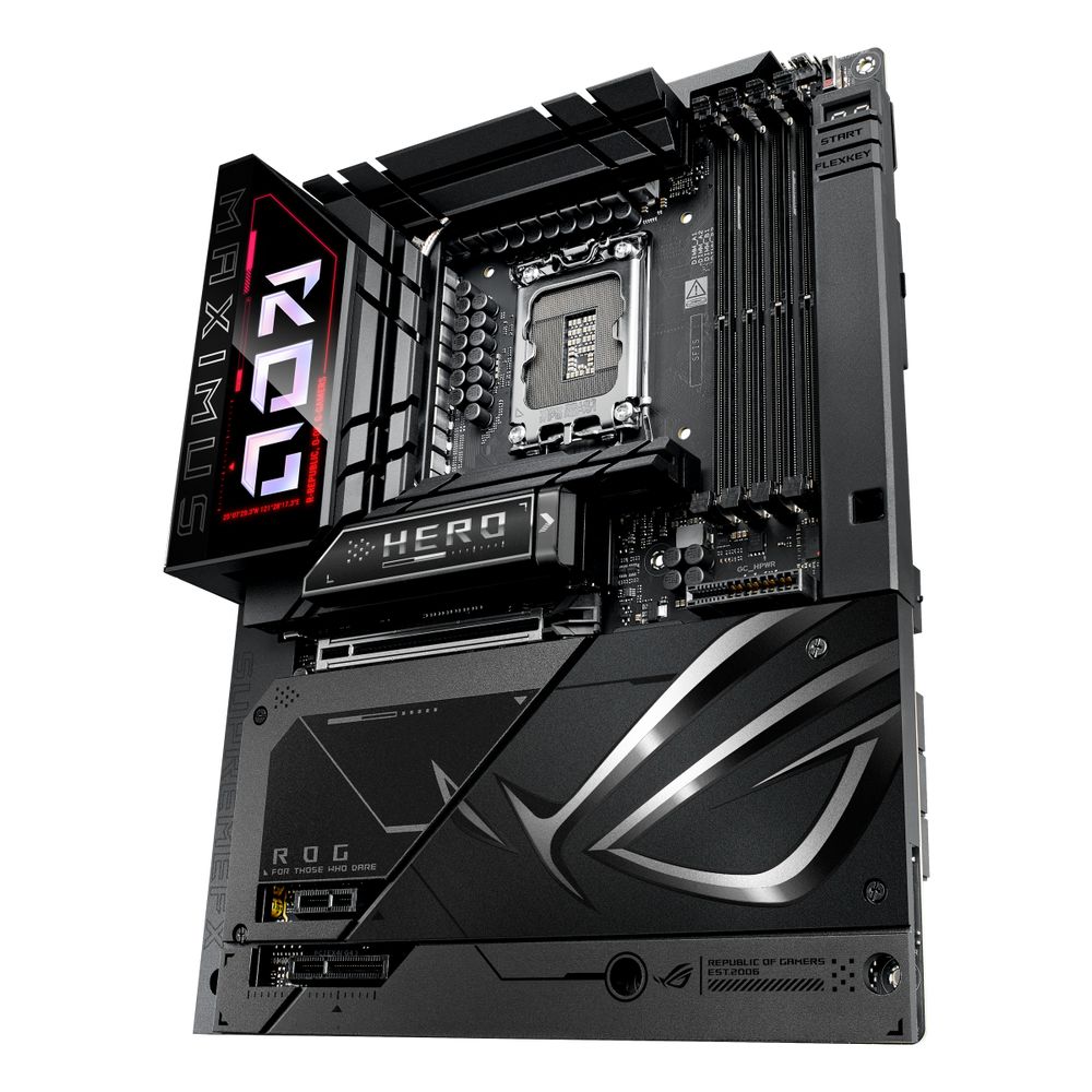 Материнская плата ASUS ROG MAXIMUS Z890 HERO BTF LGA1851 ATX 4хDDR5 PCIEx16 PCIEx4 PCIEx1 6xM.2 2xThunderbolt USB-C HDMI 2.5GLAN 5GLAN Wi-Fi 7 — изображение 3