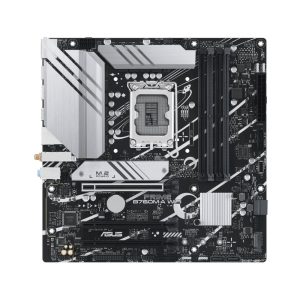 Материнская плата ASUS PRIME B760M-A WIFI LGA1700 mATX 4xDDR5 3xPCIEx16 2xM.2 DP 2хHDMI 2.5GLAN Wi-Fi 6