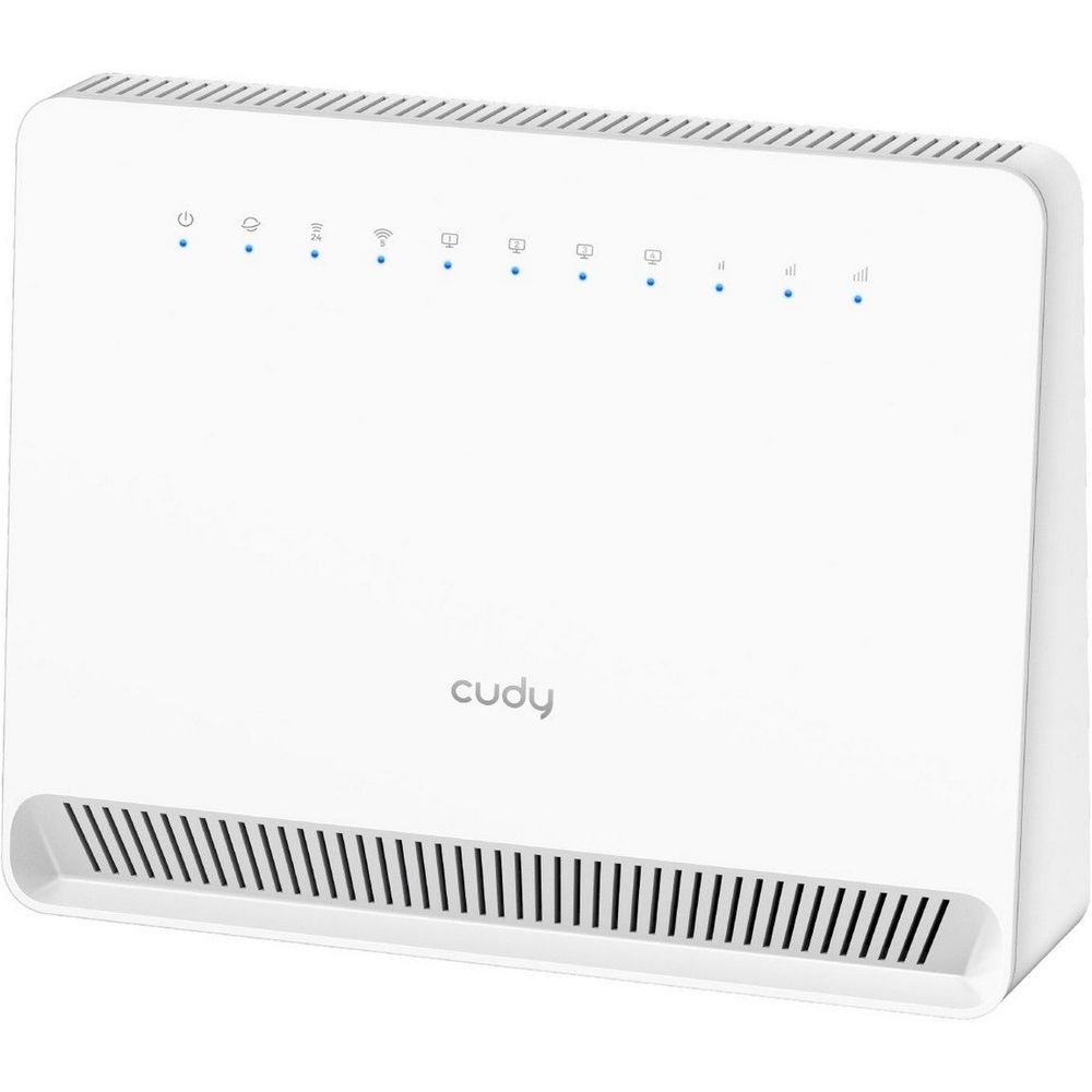 Модем CUDY AC1200 Wi-Fi 4G LTE-Cat6 Gigabit Router, 4 10/100/1000M RJ45 Ports, Nano SIM Slot, Quectel module inside,build-in 4G LTE modem, 300Mbps at 2.4GHz + 867Mbps at 5GHz, Internal Antennas, PPTP/L2TP/OpenVPN/WireGuard VPN, DNS over Cloudflare/Google/Quad9, DD