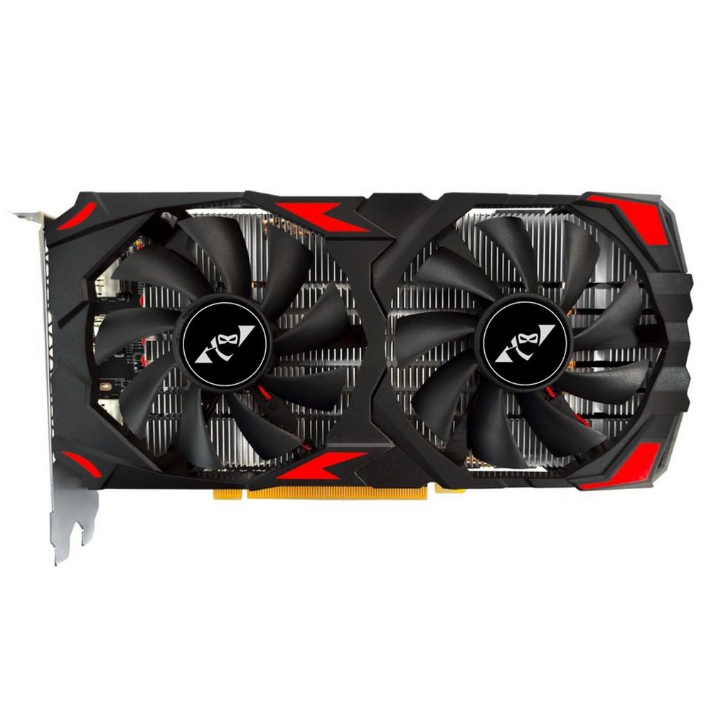 Видеокарта Ninja (Sinotex) RX580 4GB GDDR5 256bit 2xDP HDMI 2FAN RTL — изображение 2