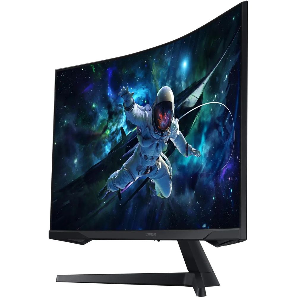 Монитор 27" SAMSUNG S27CG550EI Odyssey G5 G55C QHD Curved VA, 2560x1440, 165Hz, 1ms, 300сd/m, 2500:1, HDR10 | HDMI(2.0), DP(1.2) | ExPSU, Vesa 75, Black — изображение 5