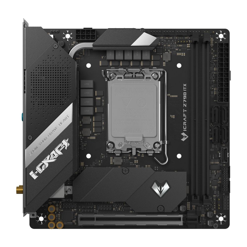 Материнская плата Maxsun MS-iCraft Z790ITX WIFI Z790, LGA1700, 2*DDR5, 1*PCIEx16, 2*M.2, 6*USB3.2Gen1, 7*USB2.0, 4*SATA3.0, 2.5G, DP, HDMI, Mini-ITX, RTL — изображение 3