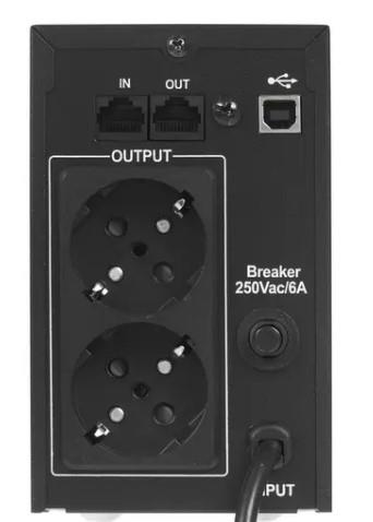 ИБП 850VA/480W 2XSCHUKO LED POWER BACK EP285475RUS EXEGATE — изображение 7