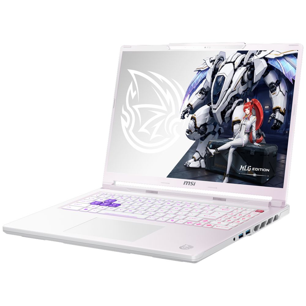 Ноутбук MSI Crosshair A16 HX MLG Edition E8WFK-090XRUY AMD Ryzen 9 8940HX/16Gb (2*8 D5)/SSD1Tb/RTX5060 8Gb (115W)/16"/IPS/WQXGA/2560x1600/240Hz/NoOS/RJ-45/White/2.3kg — изображение 2